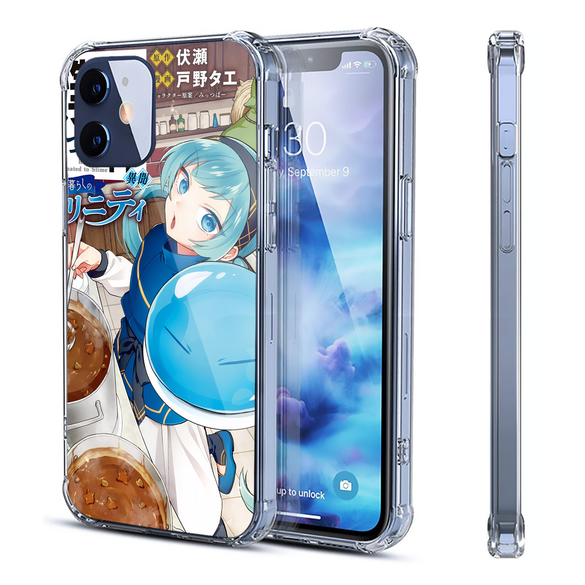 （画像用） 転スラ Regarding Reincarnated to Slime 【iPhone 12シリーズ対応】透明スマホケース（クリアソフトケース）